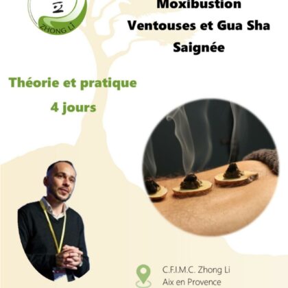 Moxibustion, Ventouse / Gua Sha, Saignée